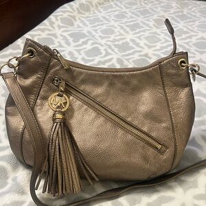Michael Kors Gold Crossbody Bag